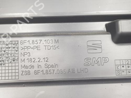 Glove box SEAT IBIZA V (KJ1, KJG) 1.0 MPi | BP12463018C95 