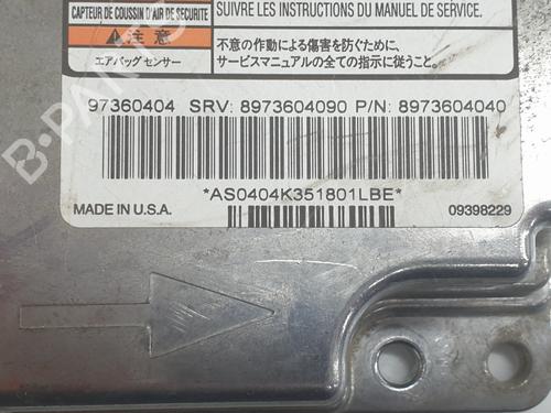 ECU airbags ISUZU D-MAX I (TFR, TFS) 3.0 DiTD 4x4 (TFS77H) | BP29436079M53 