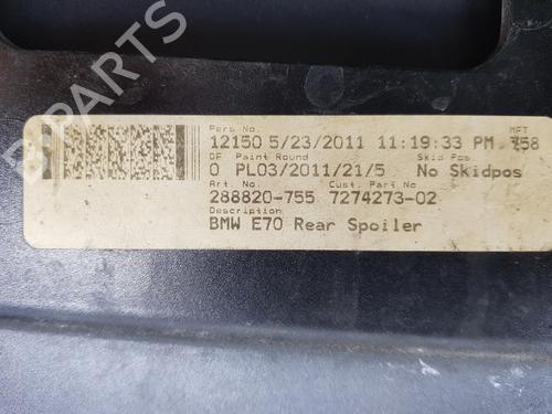 Rear spoiler BMW X5 (E70) xDrive 30 d | BP11206259C96 