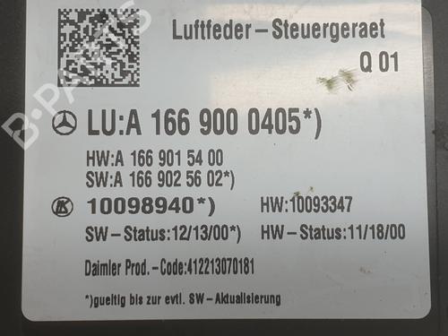 Electronic module MERCEDES-BENZ M-CLASS (W166) ML 250 CDI / BlueTEC 4-matic (166.004, 166.003) | BP34267396M83 - Image 4