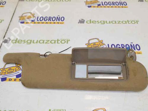Right sun visor TOYOTA LAND CRUISER 90 (_J9_) 3.0 D-4D 4WD (KDJ90_, KDJ95_, KDJ90W, KDJ95W) | BP1637715I2 