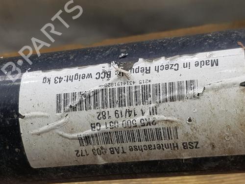 Rear axle VW CADDY ALLTRACK Box Body/MPV (SAA) 2.0 TDI | BP20294626M2 