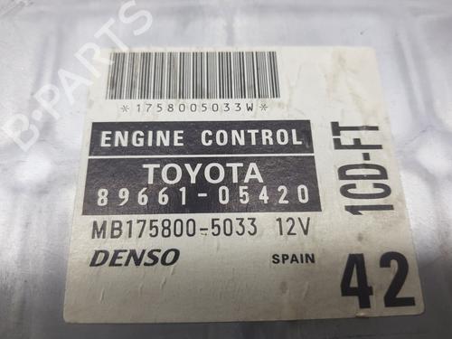 Engine control unit (ECU) TOYOTA AVENSIS Estate (_T22_) 2.0 D-4D (CDT220_, CDT220R) | BP10377394M57 
