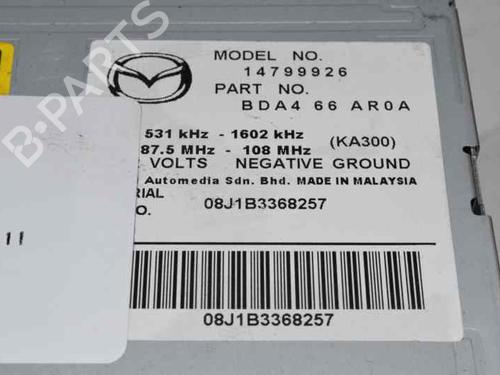 Radio MAZDA 3 (BL) 1.6 MZR (BL14) | BP791883E6 