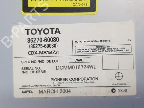 Radio TOYOTA LAND CRUISER PRADO (_J12_) 3.0 D-4D (KDJ120, KDJ125) | BP12145573E6 