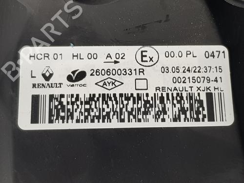 Left headlight RENAULT EXPRESS Box Body/MPV  | BP32211391C28 