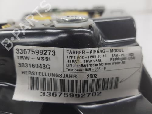 Driver airbag BMW X5 (E53) 3.0 d | BP10567670C9 