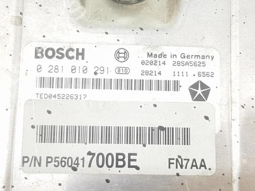 Engine control unit (ECU) JEEP CHEROKEE (KJ) 2.5 CRD 4x4 | BP21058193M57 