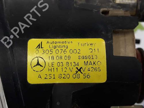 Right front fog light MERCEDES-BENZ C-CLASS (W204) C 200 CDI (204.007, 204.006) | BP2007453C31 