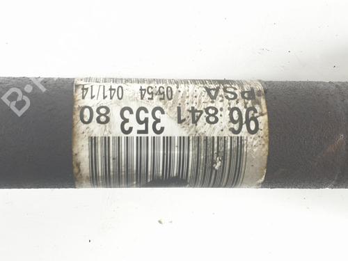 Left front driveshaft PEUGEOT 3008 I MPV (0U_) 1.6 HDi 115 / BlueHDi 115 | BP16999645M38 