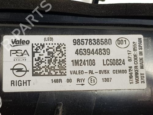Right tailgate light OPEL ASTRA L Sports Tourer (OV5)  | BP29489455C80 