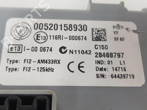 Fuse box OPEL COMBO Box Body/MPV (X12) 1.3 CDTI (B05) | BP18122576E1 