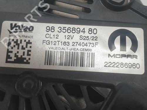 Alternator JEEP AVENGER (J2) | BP30882493M7