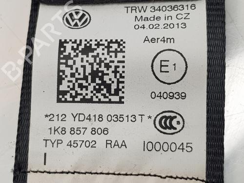 Rear right seatbelt VW SCIROCCO III (137, 138) 1.4 TSI | BP20194140I28 