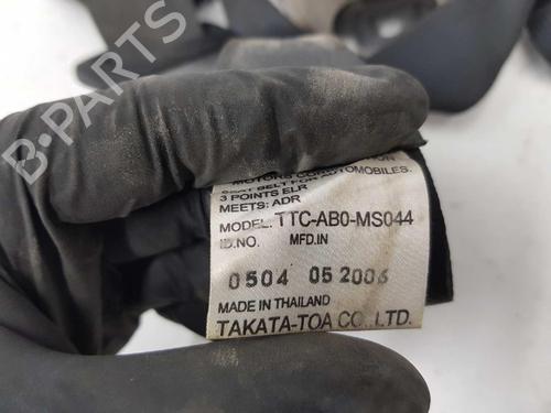 Rear center seatbelt MITSUBISHI L200 / TRITON (KA_T, KB_T) 2.5 DI-D 4WD (KB4T) | BP8744884I27 