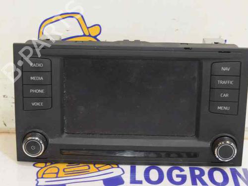 Used Display monitor SEAT LEON (5F1) 2.0 TDI (150 hp) 3658835