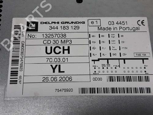 Radio OPEL CORSA D (S07)  | BP5021972E6 