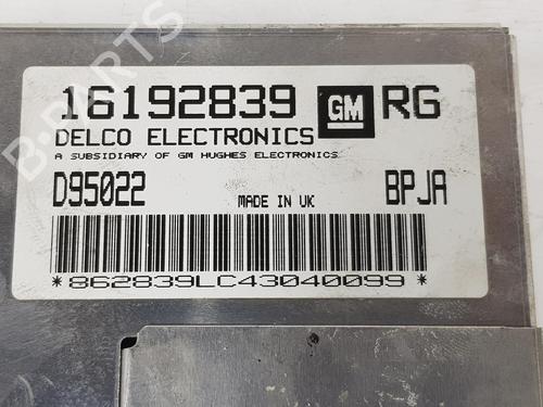 Engine control unit (ECU) OPEL ASTRA F Hatchback (T92)  | BP10719626M57 