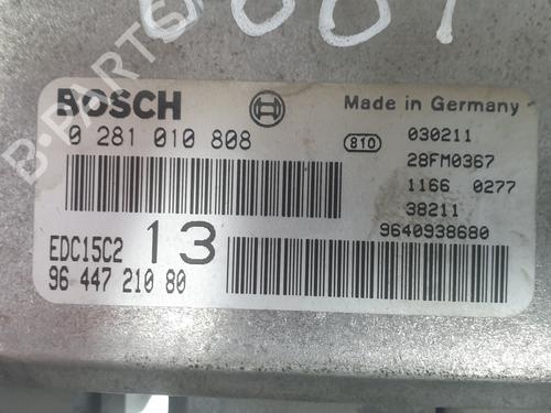 Engine control unit (ECU) CITROËN C5 I (DC_) 2.0 HDi (DCRHZB, DCRHZE) | BP28412565M57