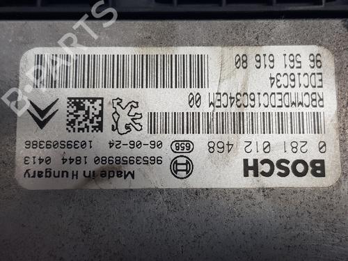 Engine control unit (ECU) CITROËN XSARA PICASSO (N68) 1.6 HDi | BP20215824M57 