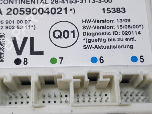 Electronic module MERCEDES-BENZ C-CLASS Coupe (C205) C 250 d (205.308) | BP18150595M83 