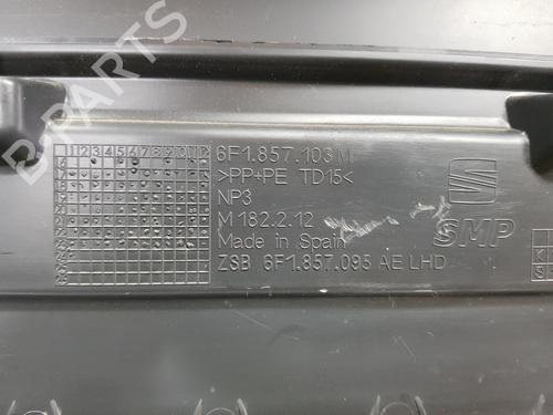 Glove box SEAT IBIZA V (KJ1, KJG) 1.0 MPi | BP27571009C95