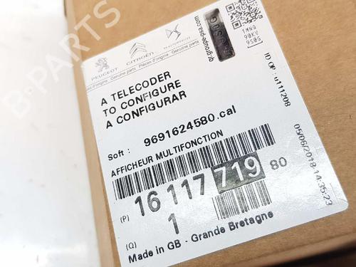 Display monitor PEUGEOT 508 I (8D_)  | BP6252912C48 