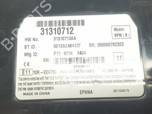 Electronic module VOLVO XC60 I SUV (156) 2.4 D / D3 / D4 AWD | BP9841446M83 