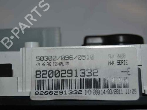 Instrument cluster RENAULT LAGUNA II (BG0/1_) 1.6 16V (BG0A, BG0L) | BP799132C47 