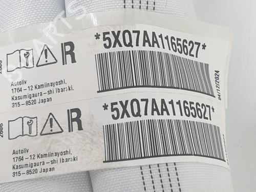 Right curtain airbag OPEL ASTRA L Sports Tourer (OV5) 1.2 (FRHNPJ) | BP24238861C12 