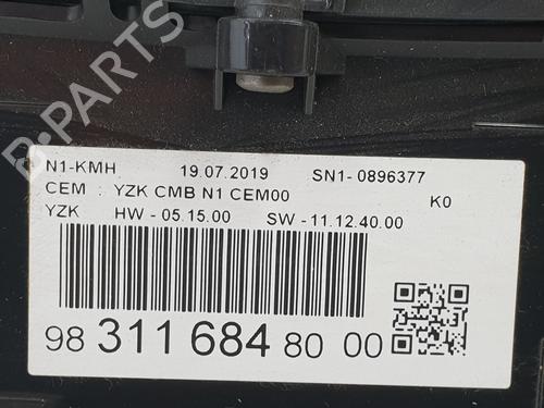 Instrument cluster CITROËN JUMPY III Van (V_)  | BP33885737C47  - Image 8