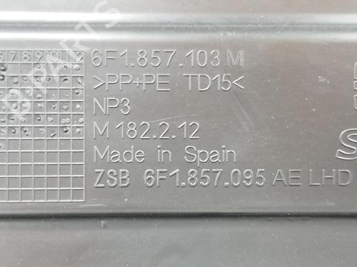 Glove box SEAT IBIZA V (KJ1, KJG) 1.0 TSI | BP13624833C95 