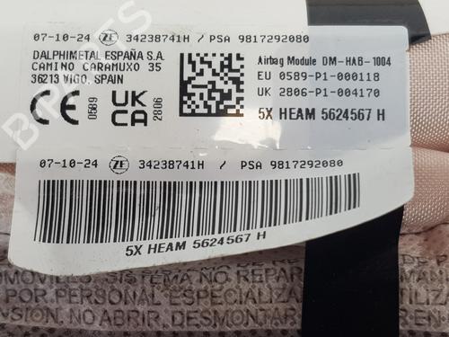 Right curtain airbag CITROËN BERLINGO Box Body/MPV (K9) 1.5 BlueHDi 100 | BP31946838C12 