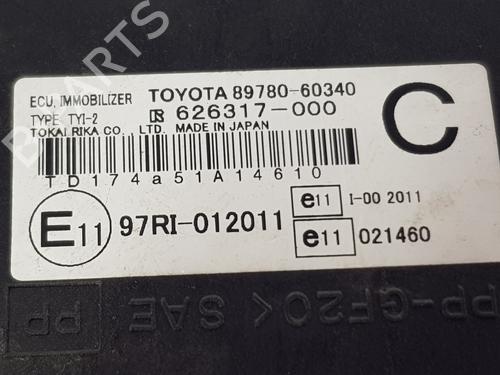 Electronic module TOYOTA LAND CRUISER PRADO (_J12_) 3.0 D-4D (KDJ120, KDJ125) | BP21201255M83 