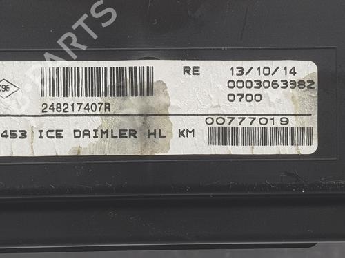Instrument cluster SMART FORFOUR Hatchback (453) 1.0 (453.042, 453.043) | BP36844933C47 - Image 3