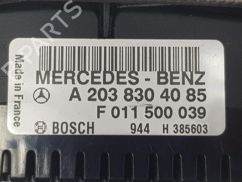 Climate control MERCEDES-BENZ CLK (C209) CLK 220 CDI (209.308) | BP10636672I5 