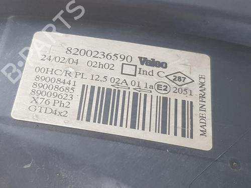 Left headlight RENAULT KANGOO (KC0/1_) 1.5 dCi (KC08, KC09) | BP14940866C28 