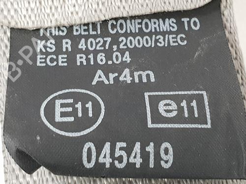 Rear left seatbelt KIA CARENS III MPV (UN) 2.0 CRDi 140 | BP23227427I29 