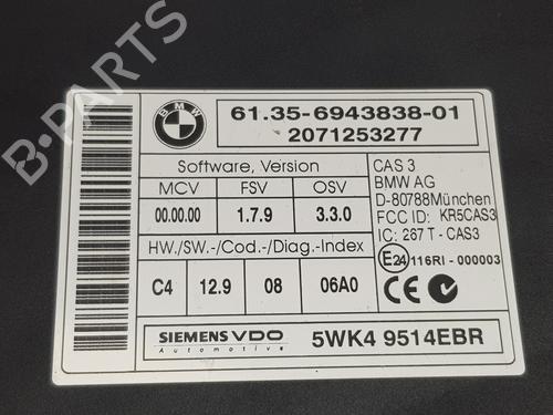 Electronic module BMW X5 (E70) 3.0 d | BP24126236M83 
