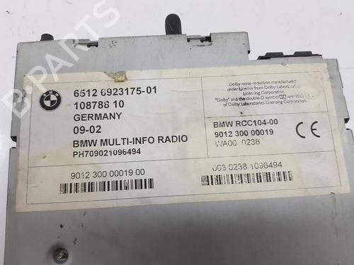 Radio BMW 3 (E46) 318 i | BP12461513E6 