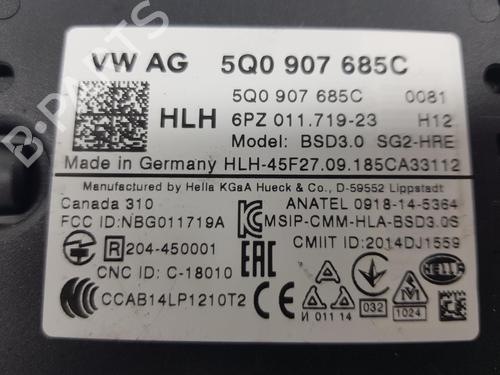 Electronic module VW GOLF VII (5G1, BQ1, BE1, BE2) 2.0 TDI | BP11115345M83 