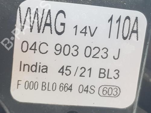 Alternator SEAT IBIZA V (KJ1, KJG) 1.6 | BP13546592M7