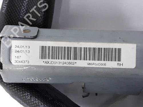 Right curtain airbag NISSAN QASHQAI / QASHQAI +2 I (J10, NJ10, JJ10E) 1.6 dCi | BP4559804C12 