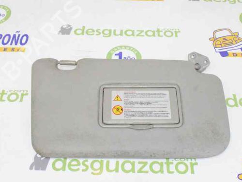 Used Right sun visor NISSAN X-TRAIL II (T31) 2.0 dCi 4x4 (173 hp) 2220570