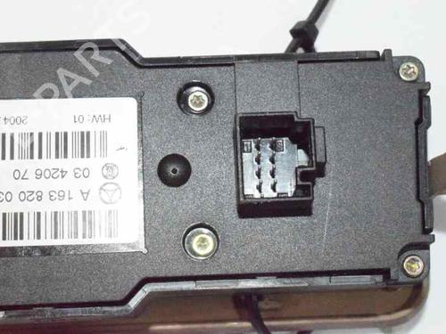 Right rear window switch MERCEDES-BENZ M-CLASS (W163) ML 270 CDI (163.113) | BP1364303I28 