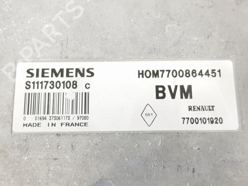 Engine control unit (ECU) RENAULT MEGANE I (BA0/1_) 1.4 e (BA0E, BA0V) | BP8421189M57 