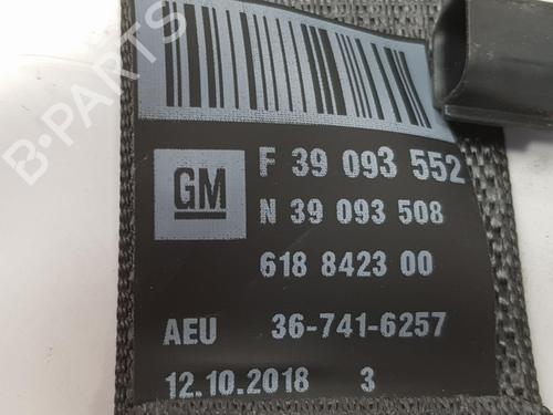 Rear left seatbelt OPEL ZAFIRA TOURER C (P12) 2.0 CDTi (75) | BP12582974I29 