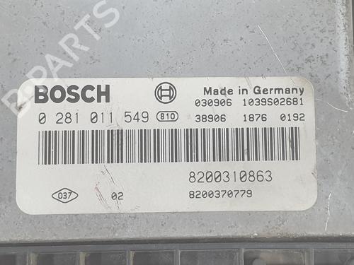 Engine control unit (ECU) RENAULT SCÉNIC II (JM0/1_) 1.9 dCi (JM0G, JM12, JM1G, JM2C) | BP10176796M57 