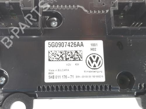 Climate control VW GOLF VII (5G1, BQ1, BE1, BE2) 1.6 TDI | BP10379044I5 