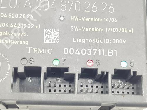 Electronic module MERCEDES-BENZ C-CLASS (W204) C 220 CDI (204.002) | BP14939867M83 